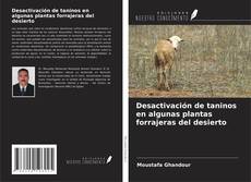 Buchcover von Desactivación de taninos en algunas plantas forrajeras del desierto