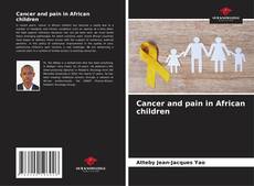 Portada del libro de Cancer and pain in African children