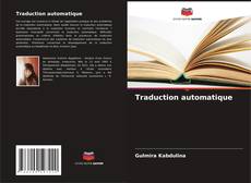 Couverture de Traduction automatique