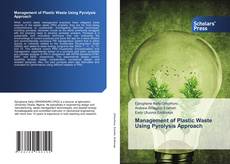 Capa do livro de Management of Plastic Waste Using Pyrolysis Approach 