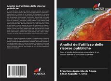 Capa do livro de Analisi dell'utilizzo delle risorse pubbliche 