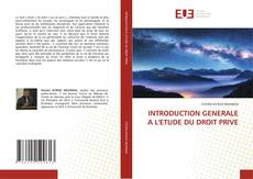Buchcover von INTRODUCTION GENERALE A L'ETUDE DU DROIT PRIVE