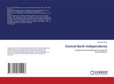 Portada del libro de Central Bank Independence