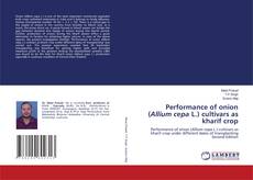 Capa do livro de Performance of onion (Allium cepa L.) cultivars as kharif crop 