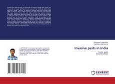 Buchcover von Invasive pests in India