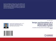 Capa do livro de Design and Simulation of a 100kVA Hybrid Solar Photovoltaic System 