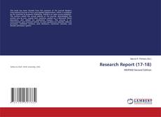 Copertina di Research Report (17-18)