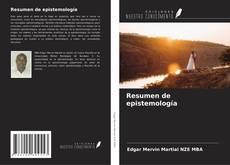Couverture de Resumen de epistemología