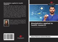 Bookcover of Biostatistics applied to health research