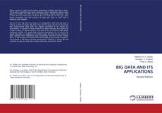 Capa do livro de BIG DATA AND ITS APPLICATIONS 