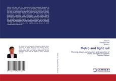 Portada del libro de Metro and light rail