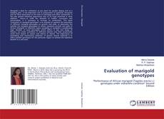Bookcover of Evaluation of marigold genotypes