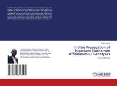 Bookcover of In Vitro Propagation of Sugarcane (Sacharrum Officinarum L.) Genotypes