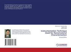 Capa do livro de Instrumentation Technique Used for Nanomaterial Characterization 