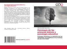 Portada del libro de Psicología de los procesos básicos y psicología educativa