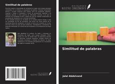 Portada del libro de Similitud de palabras