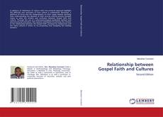 Capa do livro de Relationship between Gospel Faith and Cultures 