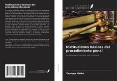 Buchcover von Instituciones básicas del procedimiento penal