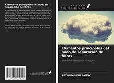 Buchcover von Elementos principales del nodo de separación de fibras