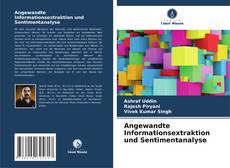 Couverture de Angewandte Informationsextraktion und Sentimentanalyse