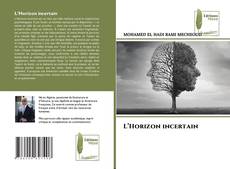 Capa do livro de L’Horizon incertain 