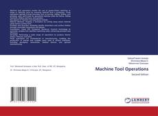 Bookcover of Machine Tool Operations