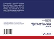 Portada del libro de Traditional marriage rites in Ngor Okpala, Imo state of Nigeria