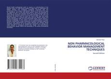 Capa do livro de NON PHARMACOLOGICAL BEHAVIOR MANAGEMENT TECHNIQUES 