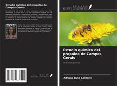 Capa do livro de Estudio químico del propóleo de Campos Gerais 