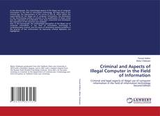 Buchcover von Criminal and Aspects of Illegal Computer in the Field of Information