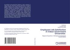 Capa do livro de Employees' Job Satisfaction in Indian Government Universities 