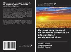 Copertina di Métodos para conseguir un secado de alimentos de alta calidad en condiciones óptimas