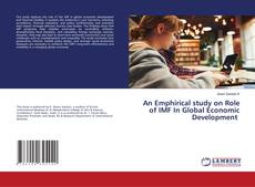 Copertina di An Emphirical study on Role of IMF In Global Economic Development