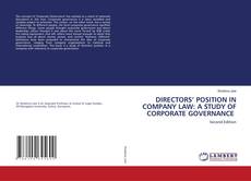 Copertina di DIRECTORS’ POSITION IN COMPANY LAW: A STUDY OF CORPORATE GOVERNANCE