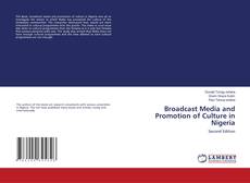 Capa do livro de Broadcast Media and Promotion of Culture in Nigeria 