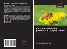 Bookcover of Badania chemiczne propolisu z Campos Gerais