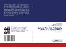 Portada del libro de Culture War And Philosophy Of Defense Political Moral