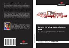 Capa do livro de Levers for a low unemployment rate 