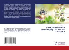 Bookcover of AI for Environmental Sustainability: ML and IoT Solutions
