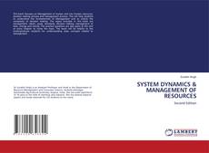 Capa do livro de SYSTEM DYNAMICS & MANAGEMENT OF RESOURCES 