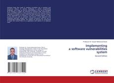 Bookcover of Implementing a software vulnerabilities system