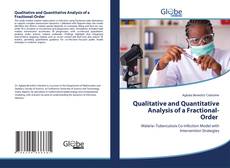 Qualitative and Quantitative Analysis of a Fractional-Order的封面