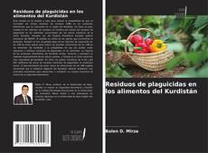 Capa do livro de Residuos de plaguicidas en los alimentos del Kurdistán 