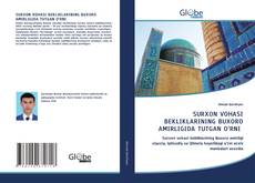 Buchcover von SURXON VOHASI BEKLIKLARINING BUXORO AMIRLIGIDA TUTGAN O‘RNI