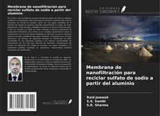 Buchcover von Membrana de nanofiltración para reciclar sulfato de sodio a partir del aluminio