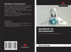 Capa do livro de Handbook on Development 