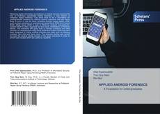 Copertina di APPLIED ANDROID FORENSICS