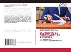 Portada del libro de EL JUICIO DE LA PONDERACIÓN DE DERECHOS