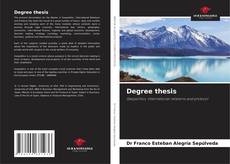 Degree thesis的封面