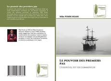 Buchcover von Le pouvoir des premiers pas